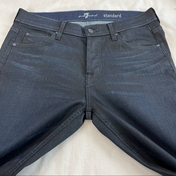 7 For All Mankind Standard Straight Jeans Style ATA519353A Size 32 - Picture 6 of 12